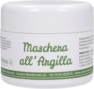 Maschera purificante all'argilla verde Antos