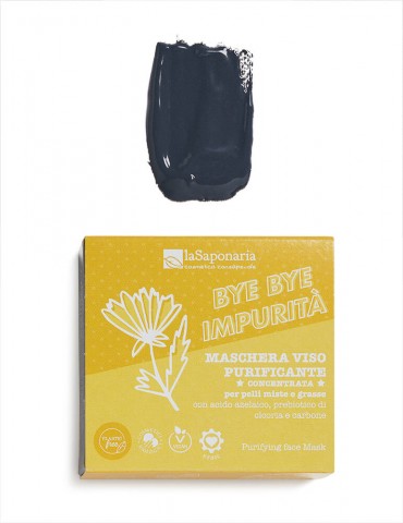 Maschera Viso Purificante - Bye Bye Impurità La Saponaria