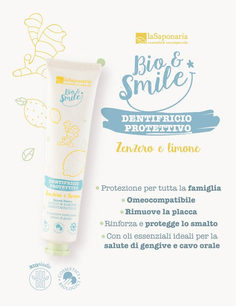 Dentifricio Protettivo Zenzero&Limone
